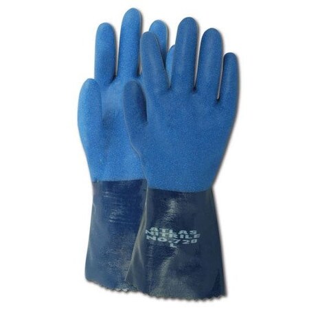 Magid Chemical Resistant Gloves, Blue, 2XL, 12 PK NB21XXL